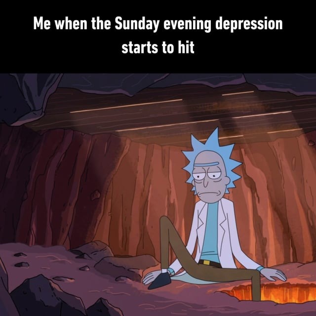 Me on Sundays - meme