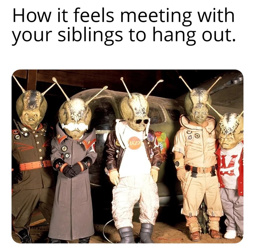 When family meets up after a while. - meme