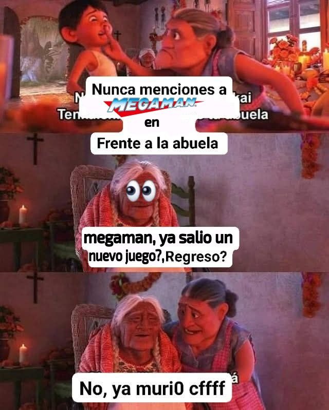 Literal, el mega man X esta más olvidado que el mega man original - meme