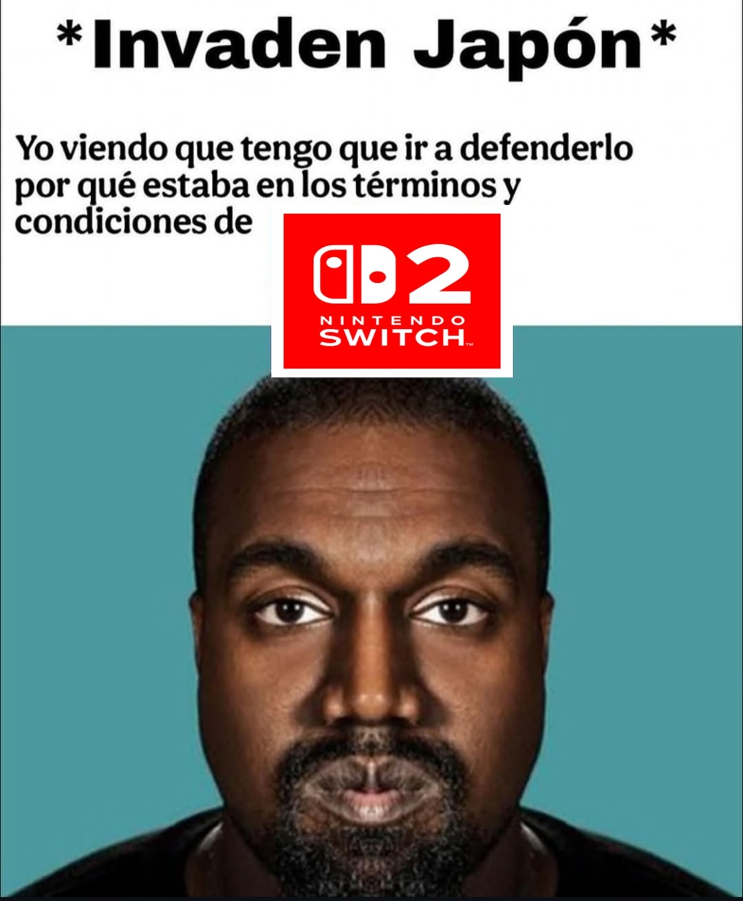 El título se fue a defender japón - meme