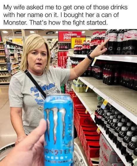 monster marriage moment - meme