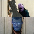 En ese momento, Thanos sintió el verdadero terror...