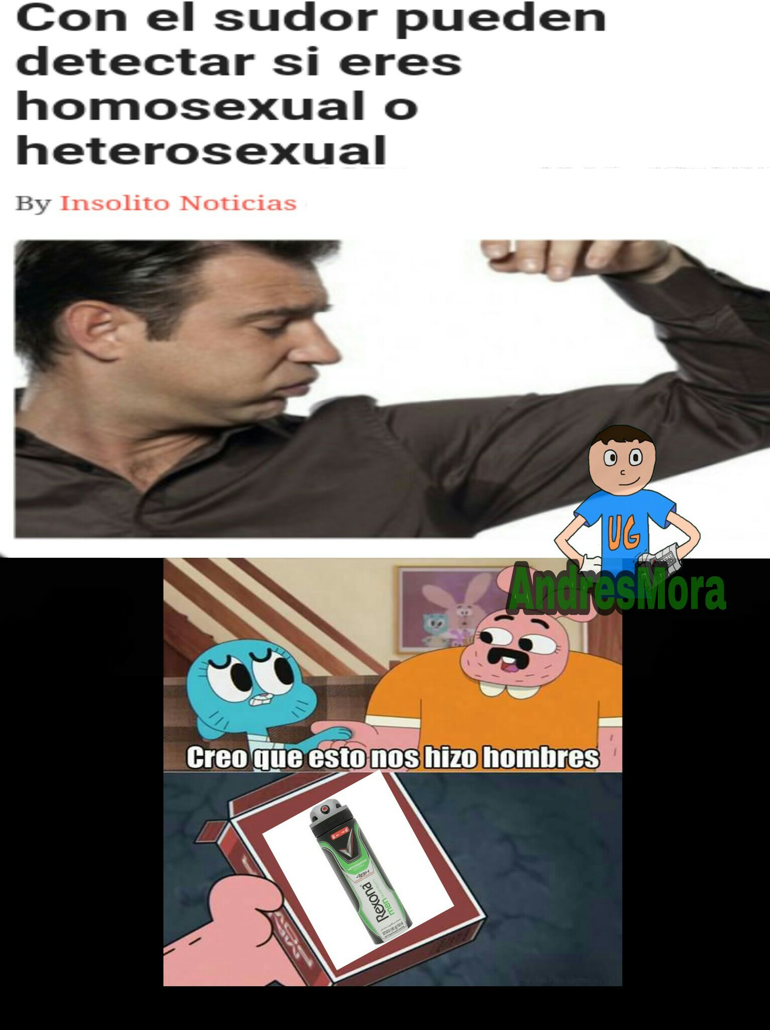 La homosexualidad no es mala es solo un meme