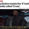No it's an x