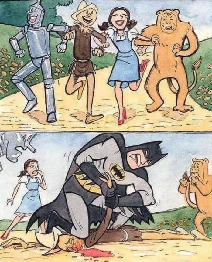 Nana nana nana Batman - meme