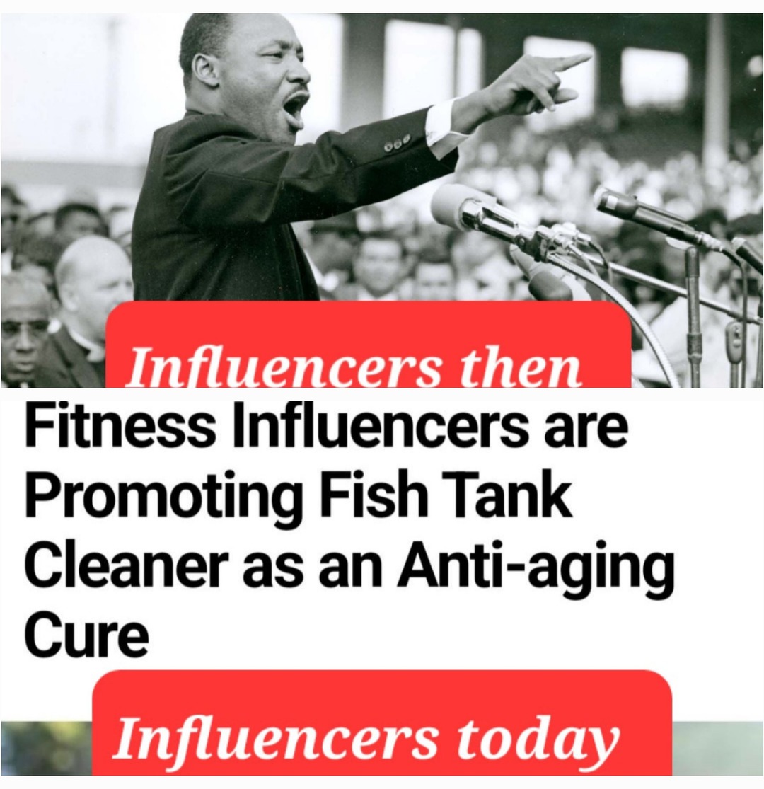 "Influencers" - meme