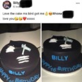 Birthday cake for drug addicts