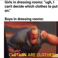 clothes are clothes no cap