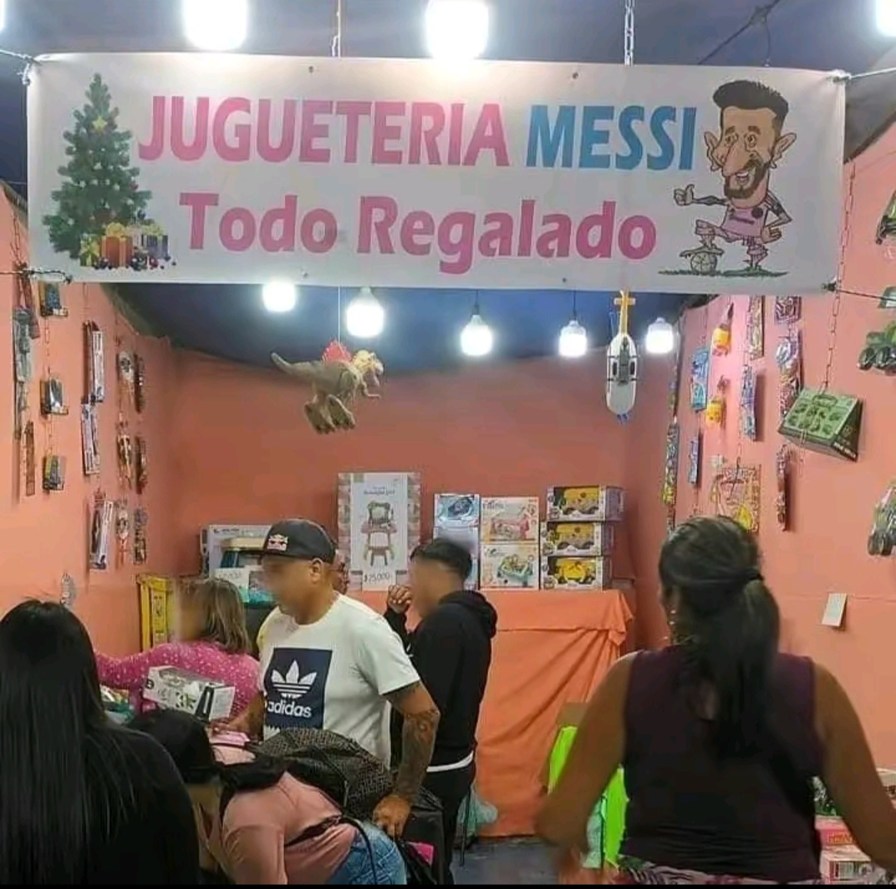 Jugueteria messi - meme