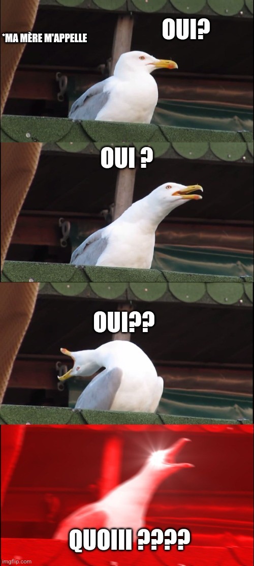 À ce moment la elle devient sourde - meme