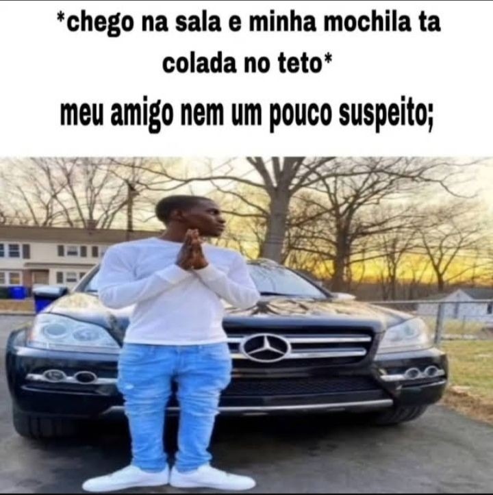 Amigo suspeito - meme