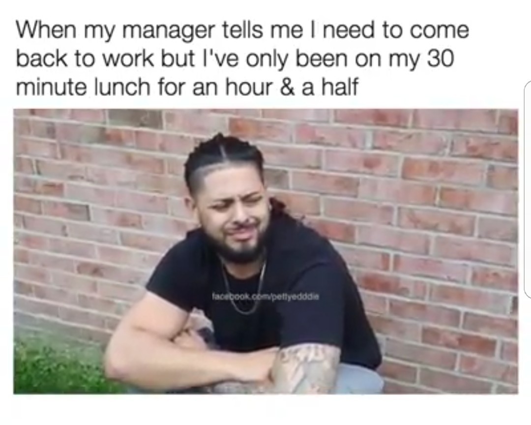 lazy manager meme