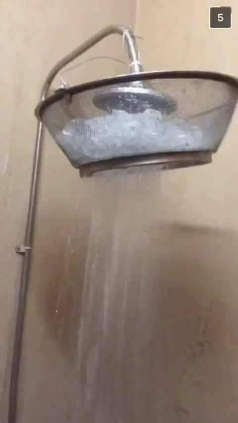 How to have cool showers - meme