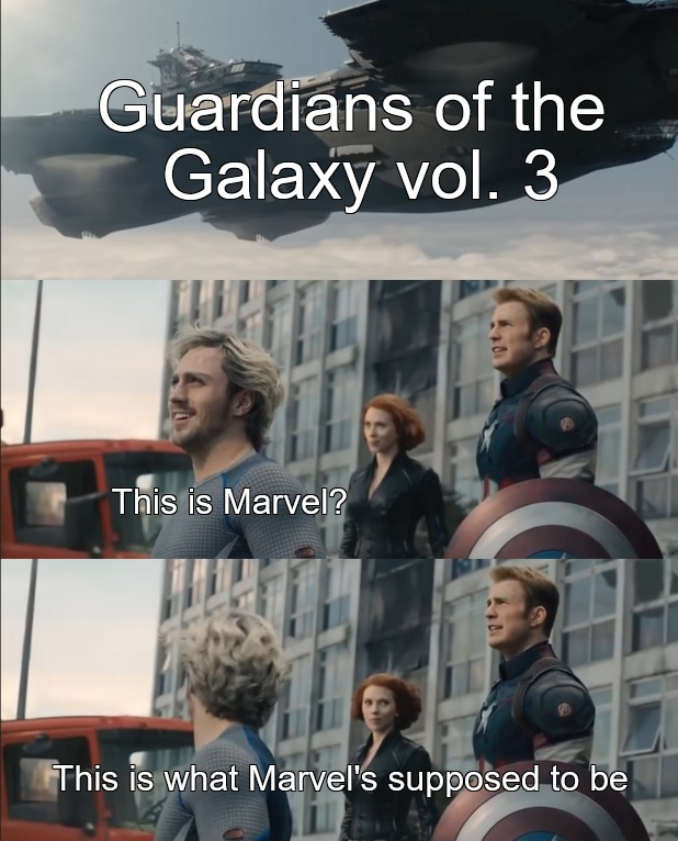 funny Guardians of the Galaxy Volume 3 meme