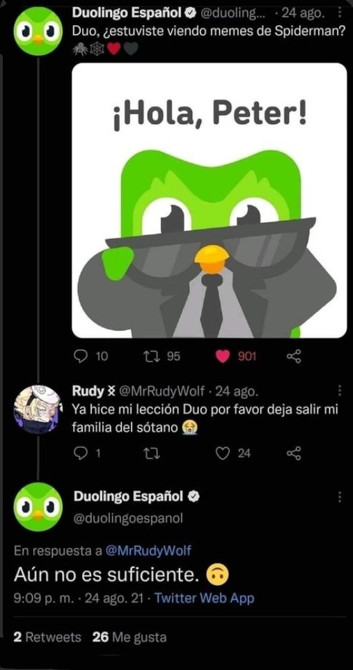 Duolingo para la mierda - meme