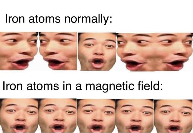 Iron atoms - meme