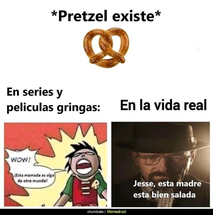 Esas cosas son asquerosas - meme