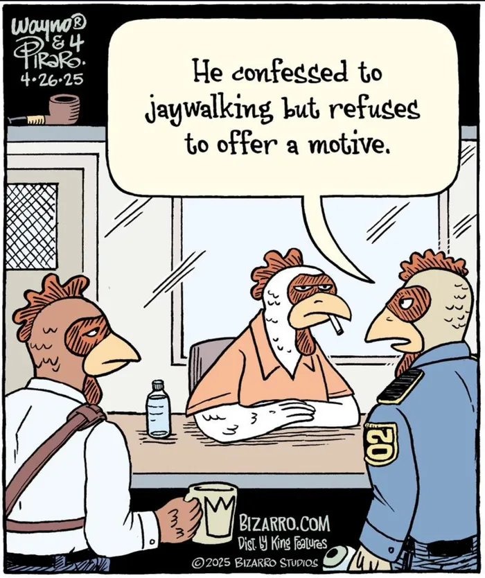 Cuz some guy online said we should never talk to the police - meme