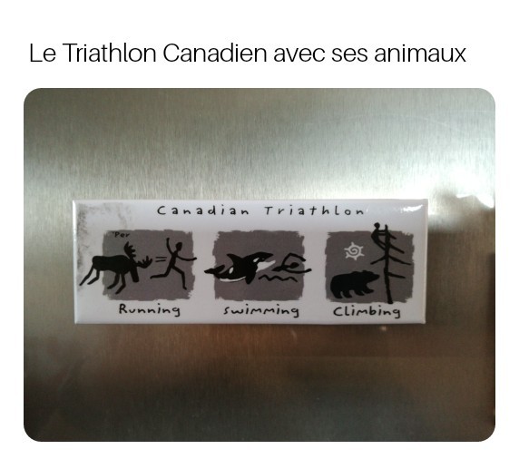 Triathlon humain ou animalier ? - meme