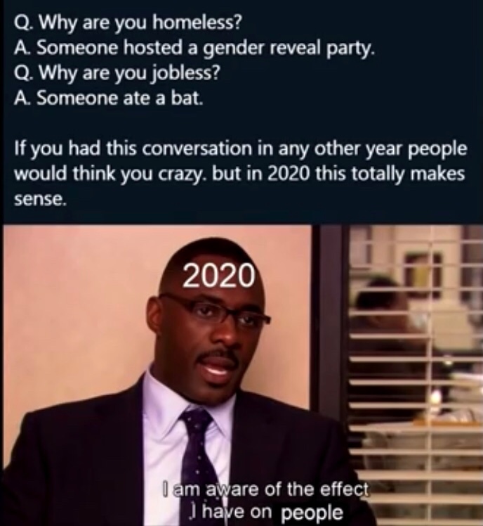 get 2020’d - meme