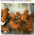 Chicken nuggets hush puppies