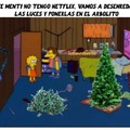 Meme de los simpson versión navidad