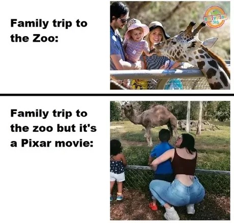 Pixar movie - meme
