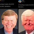 Senators merged together