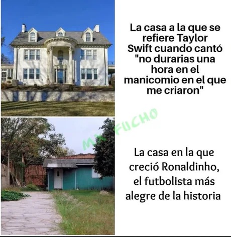 Taylor Swift vs Ronaldinho - meme