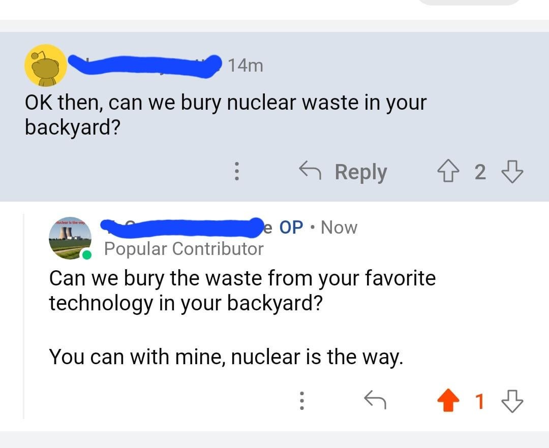 Can we bury nuclear waste in your backyard? Let's find out - meme