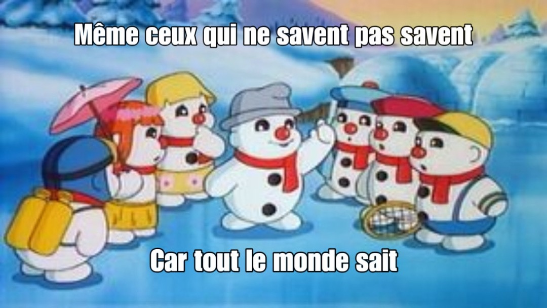 Vous savez ? - meme