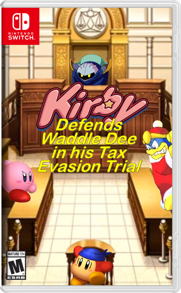 Ace attorney Kirby edition - meme