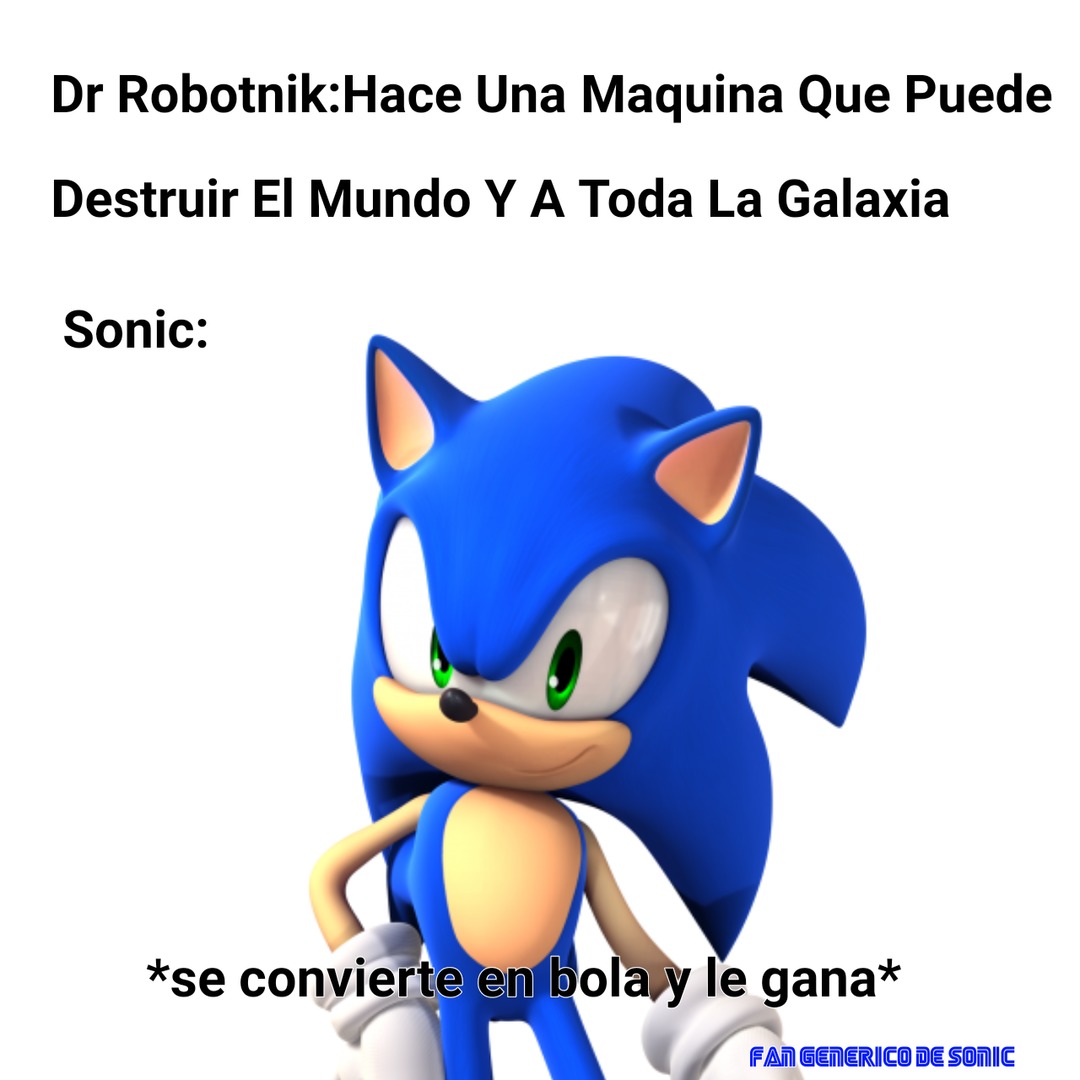 Todos Los Juegos De Sonic: - meme