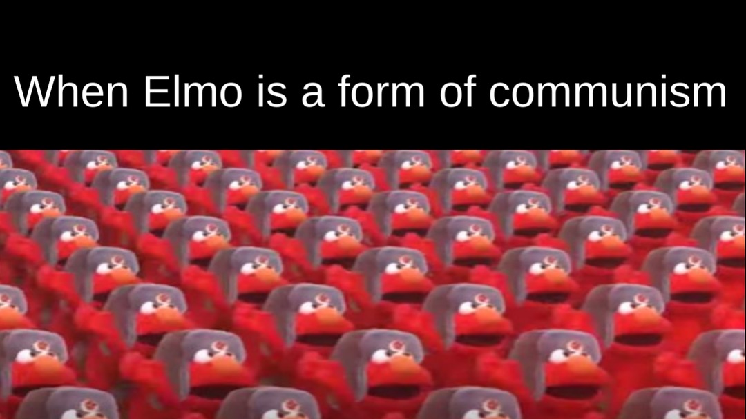 Elmo Communism - meme