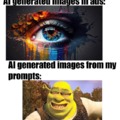 AI images in ads vs in my prompts