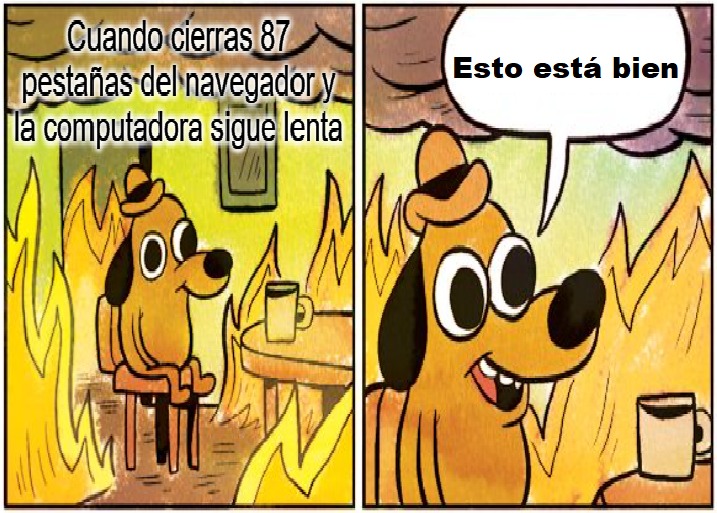 Mi compu cree que está en 2010: - meme