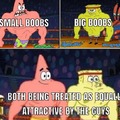 Boobs are boobs, no matter what size
