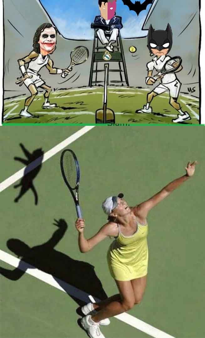tenis con 3 seres vivos - meme