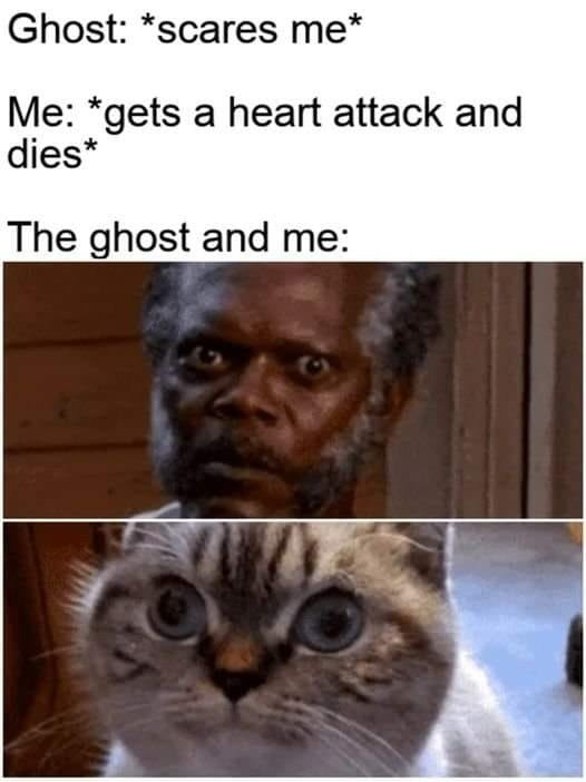 Ghost vs Ghost - meme