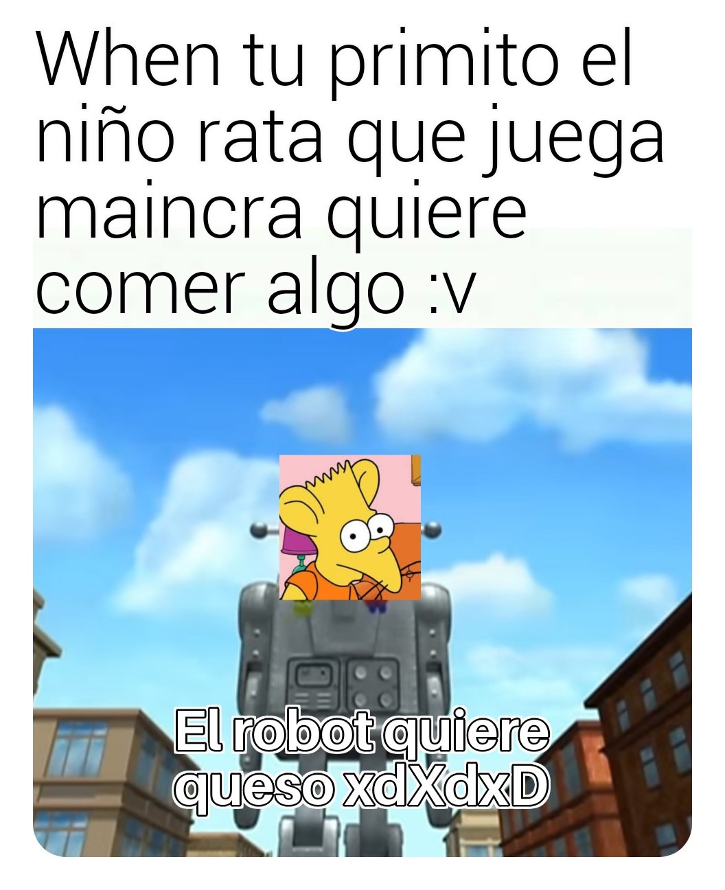 España comen queso - meme