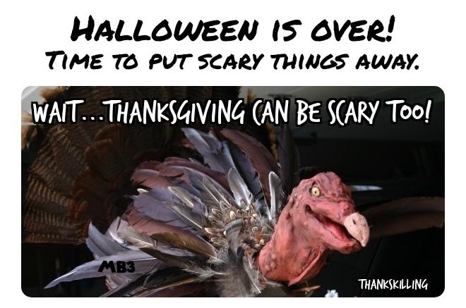 Scary Thanksgiving - meme