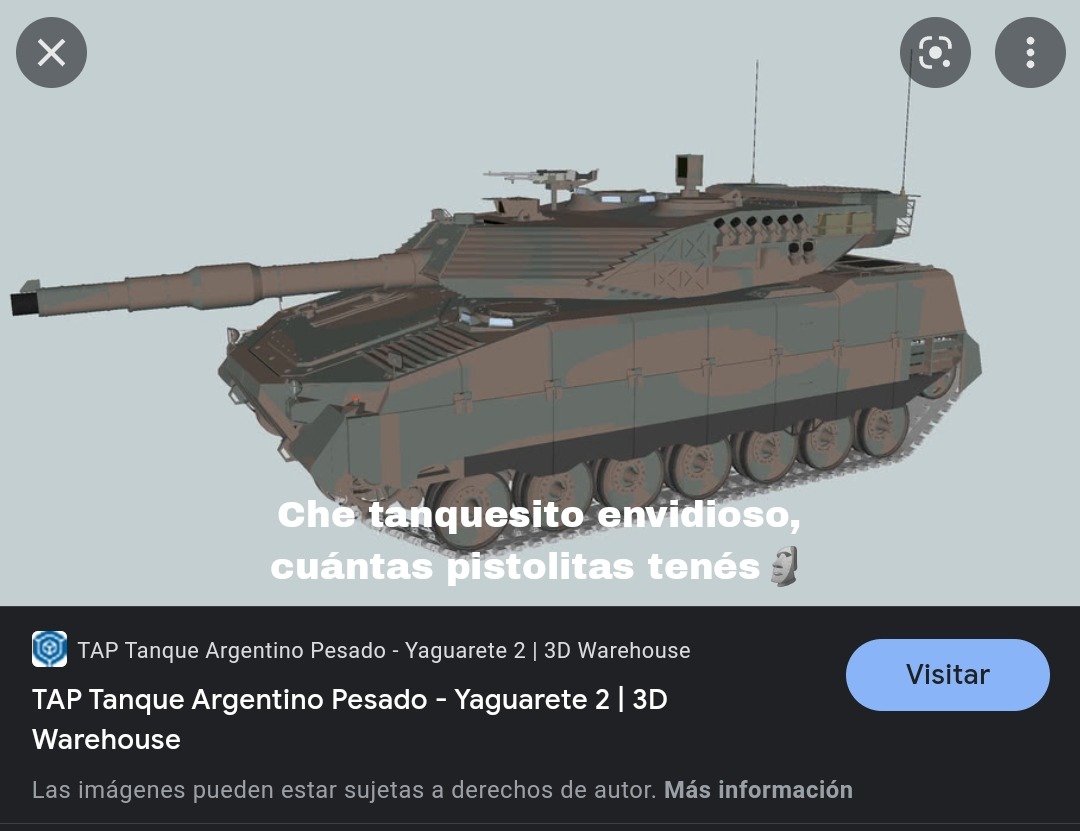 Tanque envidioso - meme