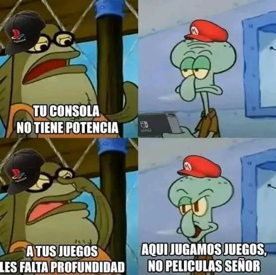 Peli juegos = mrd con patas - meme