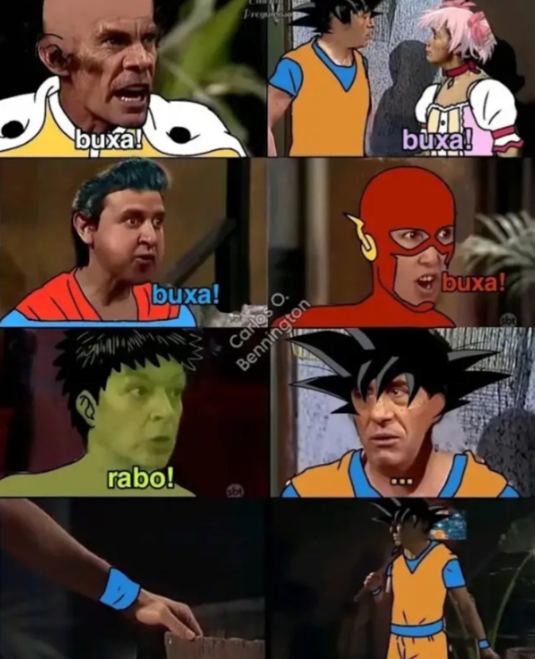 Era uma vez o Goku... - meme