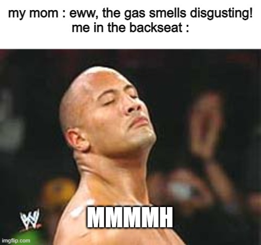 Gas smells great - meme