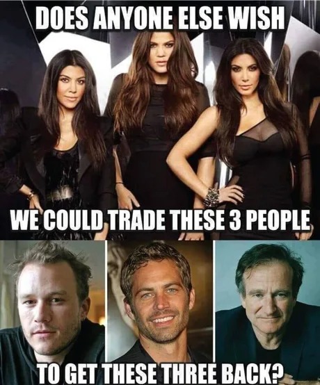 Kardashians trade - meme