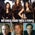 Kardashians trade