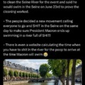 French people are gonna shit in the river for this