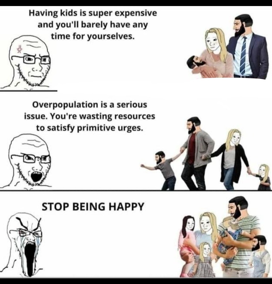 Who's the issue soyboy ? - meme