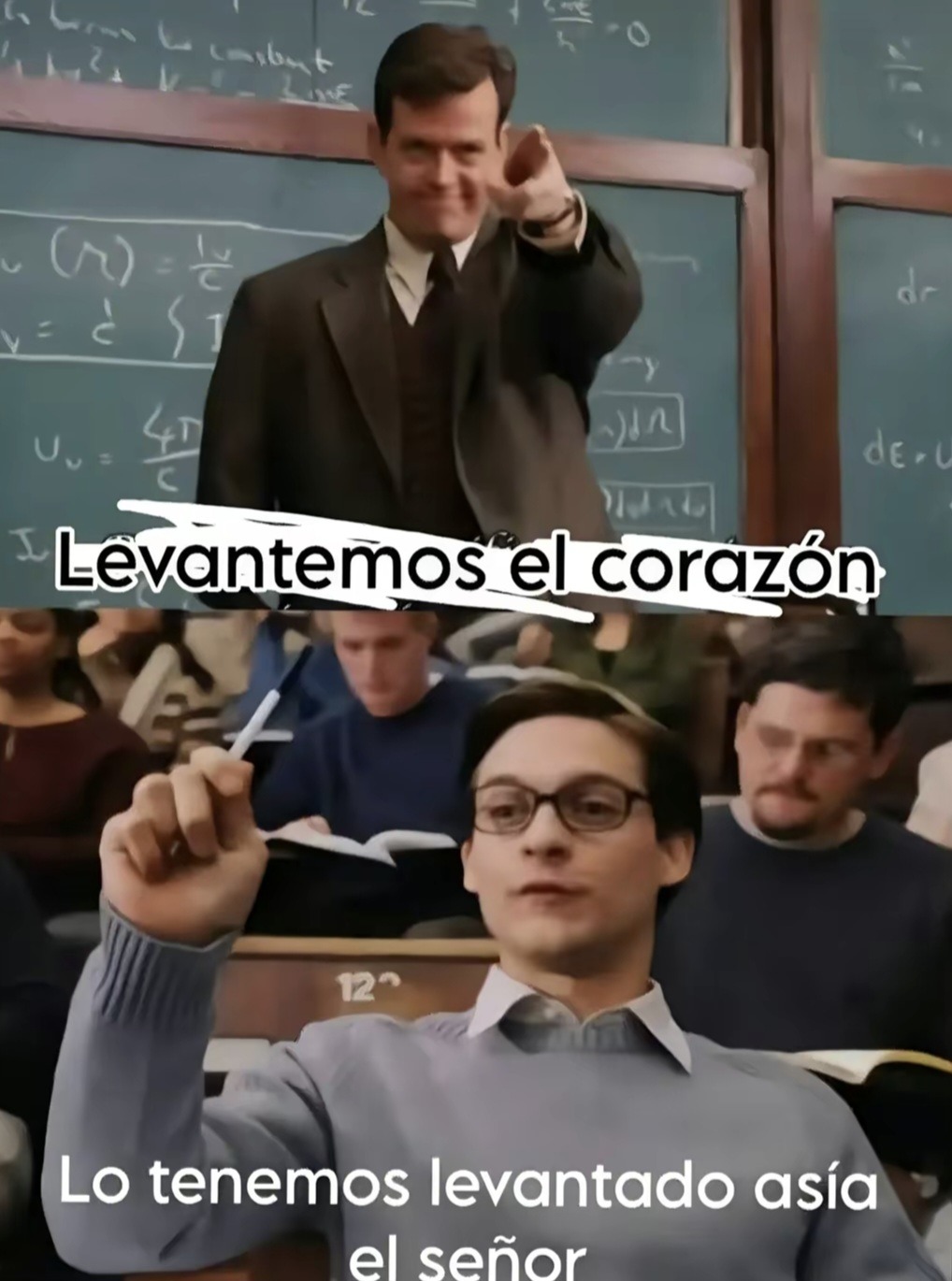 Si alguien quiere robar tu dicha, tu solo gira como salchicha - meme